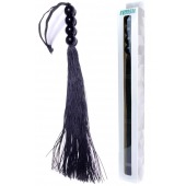 Черная силиконовая плеть - 37 см. - Boys of Toys - купить с доставкой в Первоуральске