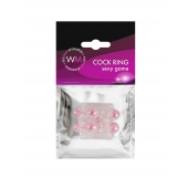 Прозрачная насадка на пенис с цветными шариками - Erowoman-Eroman - в Первоуральске купить с доставкой