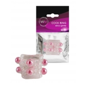 Прозрачная насадка на пенис с цветными шариками - Erowoman-Eroman - в Первоуральске купить с доставкой