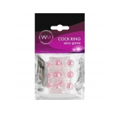 Прозрачная сквозная насадка на пенис с цветными шариками - Erowoman-Eroman - в Первоуральске купить с доставкой