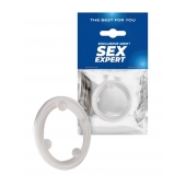 Эрекционное кольцо с 4 стимулирующими шариками - Sex Expert - в Первоуральске купить с доставкой