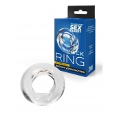 Прозрачное эрекционное кольцо-бублик - Sex Expert - в Первоуральске купить с доставкой