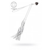 Белая кожаная плеть - 50 см. - Pecado - купить с доставкой в Первоуральске