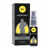 Пролонгатор-сыворотка pjur Superhero Delay Serum - 20 мл. - Pjur - купить с доставкой в Первоуральске