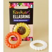Цветное рельефное эрекционное кольцо Ellasring - Sitabella - в Первоуральске купить с доставкой