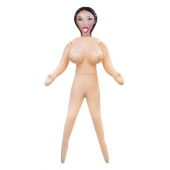 Телесная надувная секс-кукла с пышным бюстом - NMC - в Первоуральске купить с доставкой