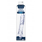 Прозрачная насадка-удлинитель Length Enhancer с подхватом - 22,3 см. - NMC - в Первоуральске купить с доставкой