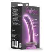 Фиолетовая насадка с гладкой поверхностью Surrender 4.75 Inch Beginner Pegging Dildo - 12 см. - Blush Novelties - купить с доставкой в Первоуральске