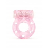 Розовое эрекционное виброкольцо с бабочкой - 1137 - в Первоуральске купить с доставкой