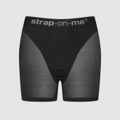 Трусики-шорты для фиксации насадок Strap-on-me Harness Lingerie Halo - size XL - Strap-on-me - купить с доставкой в Первоуральске