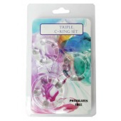 Набор из 3 эрекционных прозрачных колец - Boys of Toys - в Первоуральске купить с доставкой