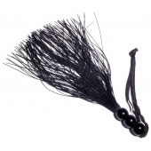 Черная силиконовая плетка - 25,4 см. - Boys of Toys - купить с доставкой в Первоуральске