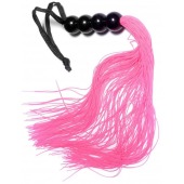 Розовая силиконовая плеть - 35,5 см. - Boys of Toys - купить с доставкой в Первоуральске