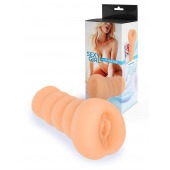 Телесный мастурбатор в виде вагины с узким входом - Sexy Girl - в Первоуральске купить с доставкой