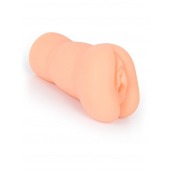 Телесный мастурбатор-вагина с 2 эрекционными кольцами в комплекте - Sexy Girl - в Первоуральске купить с доставкой