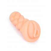 Телесный мастурбатор-вагина с вибропулей и эрекционными кольцами в комплекте - Sexy Girl - в Первоуральске купить с доставкой