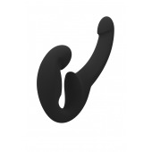 Черный безремневой страпон Share Lite - Fun Factory - купить с доставкой в Первоуральске