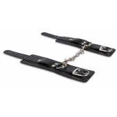 Манжеты с ремешками и карабинами для сцепки - Пикантные штучки - купить с доставкой в Первоуральске