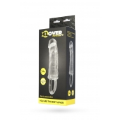 Прозрачная насадка с петлёй для фиксации - 14 см. - ToyFa - в Первоуральске купить с доставкой