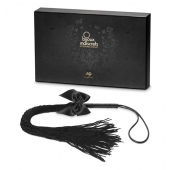 Чёрная плётка Lilly Whip Bijoux - Bijoux Indiscrets - купить с доставкой в Первоуральске