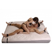 Бондаж для фиксации на кровати Frisky Bedroom Restraint Kit - XR Brands - купить с доставкой в Первоуральске