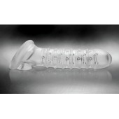 Утолщающая ребристая насадка на пенис - Доминирующее кольцо - в Первоуральске купить с доставкой