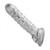 Утолщающая ребристая насадка на пенис - Доминирующее кольцо - в Первоуральске купить с доставкой