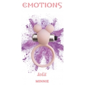 Розовое эрекционное виброколечко Emotions Minnie Light pink - Lola Games - в Первоуральске купить с доставкой