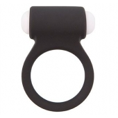 Чёрное эрекционное виброкольцо LIT-UP SILICONE STIMU RING 3 BLACK - Dream Toys - в Первоуральске купить с доставкой