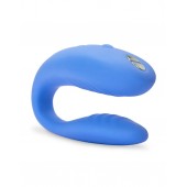 Голубой вибромассажер для пар We-Vibe Match - We-vibe
