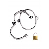 Металлический наручники с замком - ToyFa - купить с доставкой в Первоуральске