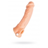 Удлиняющая насадка на пенис с вибрацией - 18,5 см. - ToyFa - в Первоуральске купить с доставкой