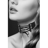 Оригинальный ошейник-чокер со шнуровкой - Bijoux Pour Toi - купить с доставкой в Первоуральске