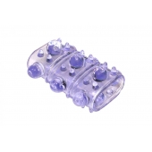 Фиолетовая насадка на пенис Rings Armour - Lola Games - в Первоуральске купить с доставкой