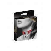 Красный чокер с замком в форме сердца - Bijoux Pour Toi - купить с доставкой в Первоуральске