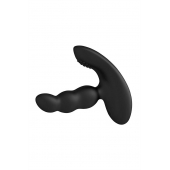 Черный силиконовый стимулятор простаты Levett Nitoc с пультом ДУ - Levett - в Первоуральске купить с доставкой