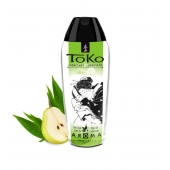 Интимный гель TOKO Pear   Exotic Green Tea с ароматом груши и зеленого чая - 165 мл. - Shunga - купить с доставкой в Первоуральске