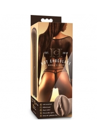 Коричневый мастубратор-вагина Nicole s Kitty - Blush Novelties - в Первоуральске купить с доставкой