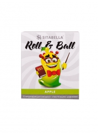 Стимулирующий презерватив-насадка Roll   Ball Apple - Sitabella - купить с доставкой в Первоуральске