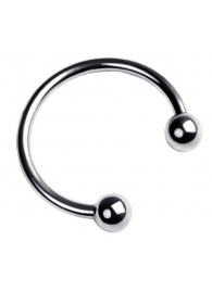 Серебристая подкова на головку пениса - ToyFa - купить с доставкой в Первоуральске