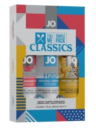 Подарочный набор лубрикантов Tri-Me Triple Pack Classics - System JO - купить с доставкой в Первоуральске