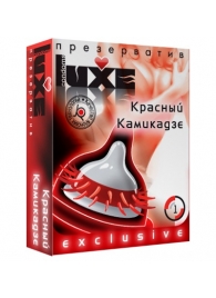 Презерватив LUXE  Exclusive   Красный Камикадзе  - 1 шт. - Luxe - купить с доставкой в Первоуральске