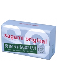 Ультратонкие презервативы Sagami Original - 12 шт. - Sagami - купить с доставкой в Первоуральске