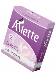 Классические презервативы Arlette Classic - 3 шт. - Arlette - купить с доставкой в Первоуральске