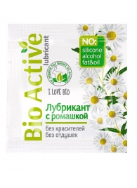 Пробник лубриканта на водной основе Bio Active - 3 гр. - Биоритм - купить с доставкой в Первоуральске