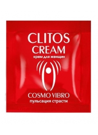 Пробник возбуждающего крема для женщин Clitos Cream - 1,5 гр. - Биоритм - купить с доставкой в Первоуральске