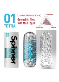 Мастурбатор SPINNER Tetra - Tenga - в Первоуральске купить с доставкой