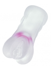 Прозрачный реалистичный мастурбатор Juicy Pussy Crystal Rose - ToyFa - в Первоуральске купить с доставкой
