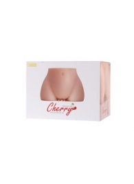 Мастурбатор-полуторс Cherry с вибрацией и двумя любовными тоннелями - KOKOS - в Первоуральске купить с доставкой