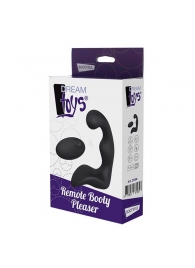 Черный вибромассажер простаты REMOTE BOOTY PLEASER - Dream Toys - в Первоуральске купить с доставкой